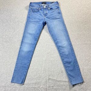 Banana Republic Jegging Women 25 Blue Skinny Cut Off Hem Low Rise Casual Denim